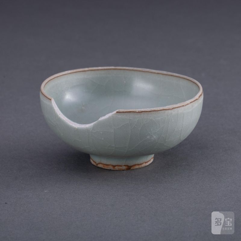    南宋 龍泉窯殘品四點 - 图4